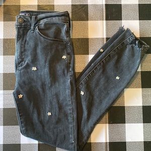Daisy Abercrombie & Fitch High Rise Super Skinny Ankle Jeans